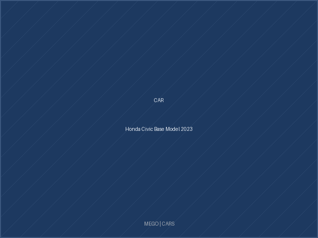 Honda Civic Base Model 2023
