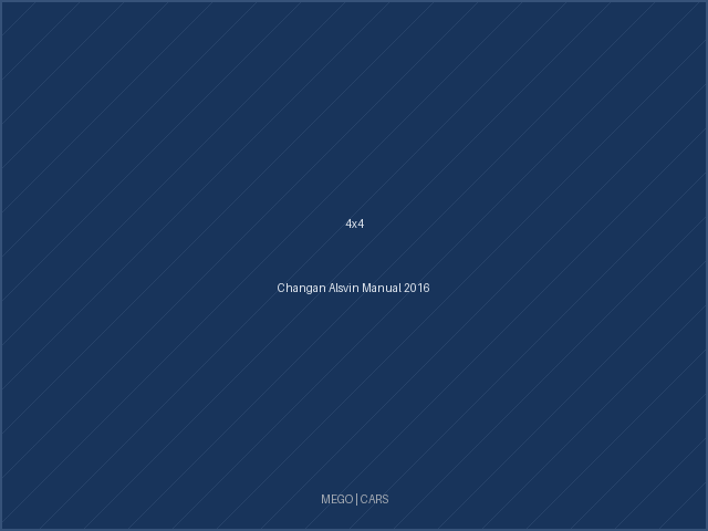 Changan Alsvin Manual 2016