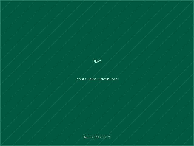 7 Marla House - Garden Town