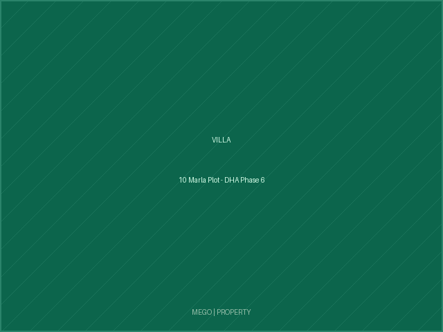 10 Marla Plot - DHA Phase 6