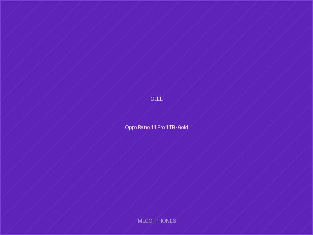 Oppo Reno 11 Pro 1TB - Gold