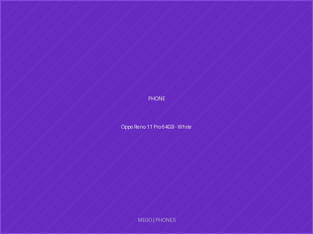 Oppo Reno 11 Pro 64GB - White