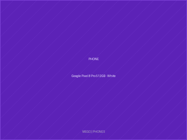 Google Pixel 8 Pro 512GB - White