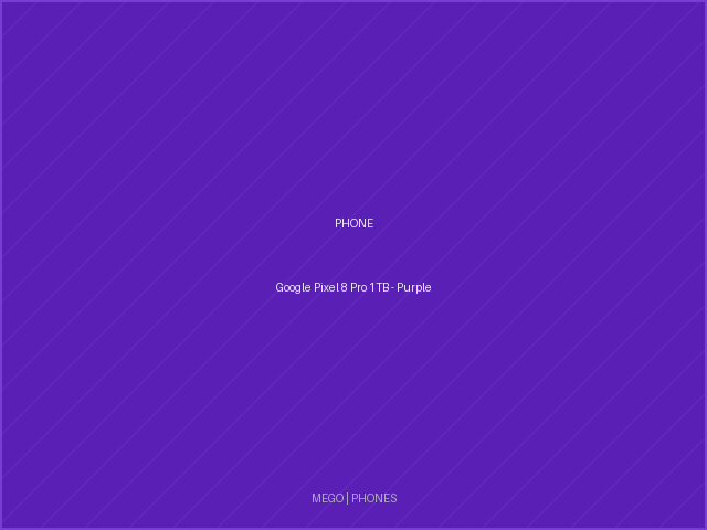Google Pixel 8 Pro 1TB - Purple