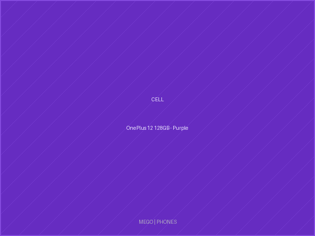 OnePlus 12 128GB - Purple