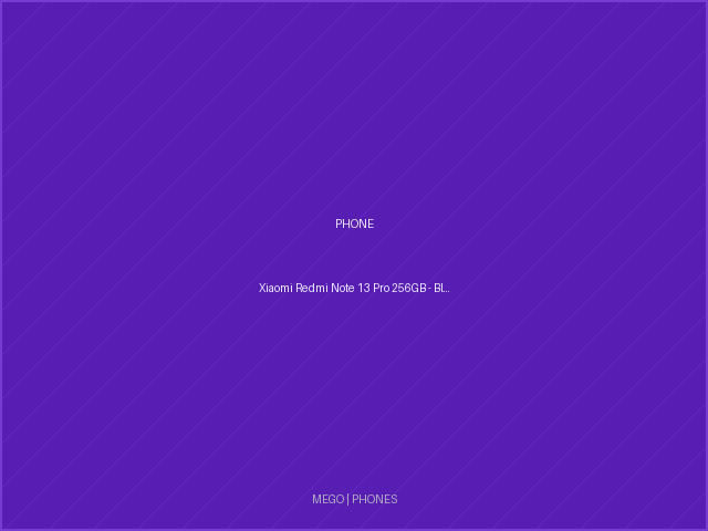 Xiaomi Redmi Note 13 Pro 256GB - Blue