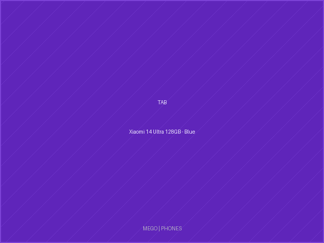 Xiaomi 14 Ultra 128GB - Blue