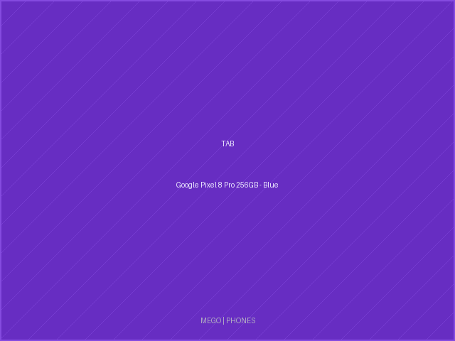 Google Pixel 8 Pro 256GB - Blue