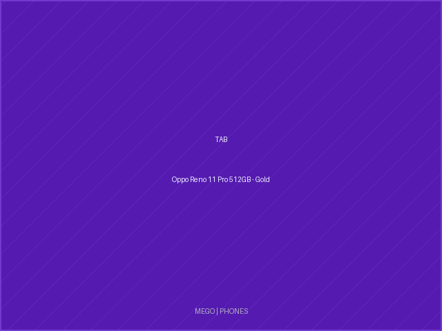 Oppo Reno 11 Pro 512GB - Gold