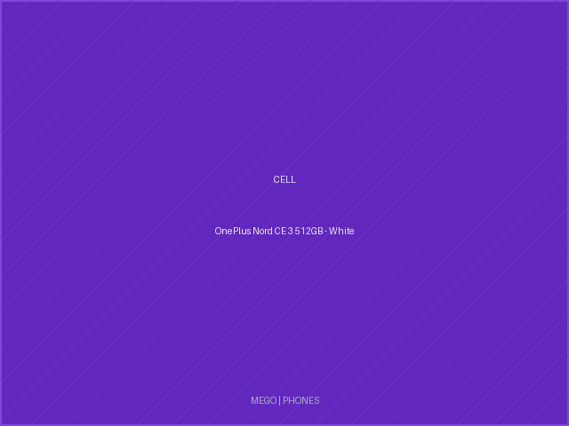 OnePlus Nord CE 3 512GB - White