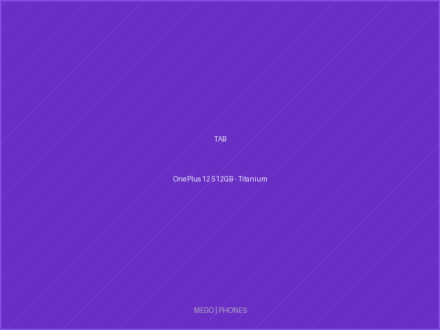 OnePlus 12 512GB - Titanium