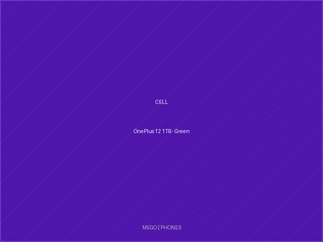 OnePlus 12 1TB - Green