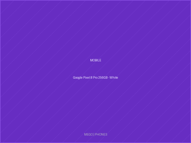 Google Pixel 8 Pro 256GB - White
