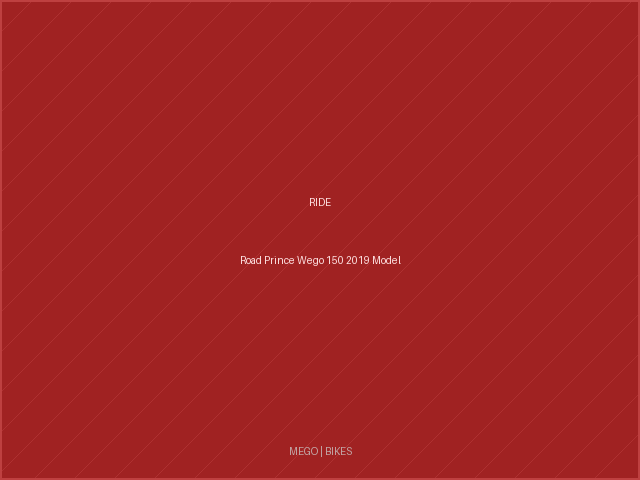 Road Prince Wego 150 2019 Model