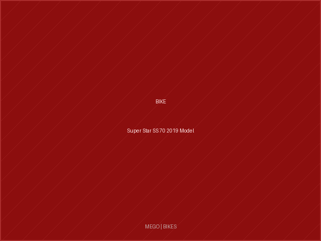 Super Star SS 70 2019 Model