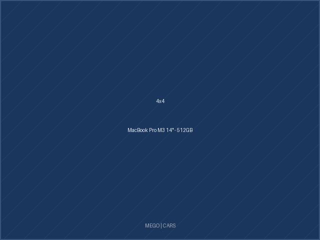 MacBook Pro M3 14" - 512GB