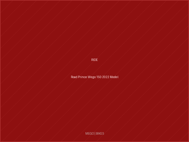 Road Prince Wego 150 2022 Model
