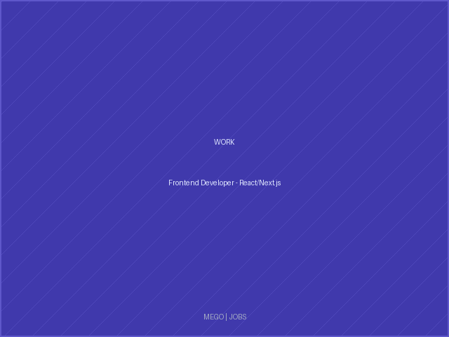 Frontend Developer - React/Next.js