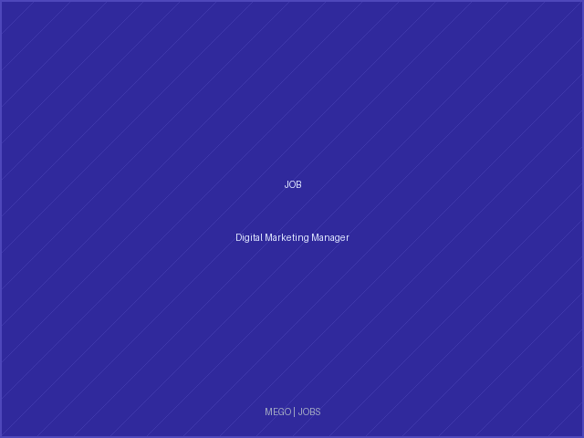 Digital Marketing Manager